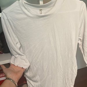 Free people solid shirt. Great for layering